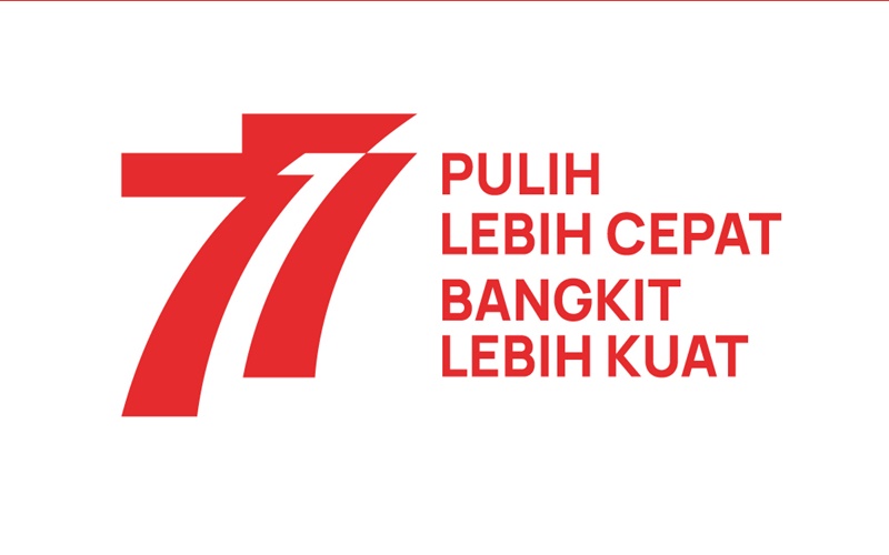 Logo HUT ke-77 RI/