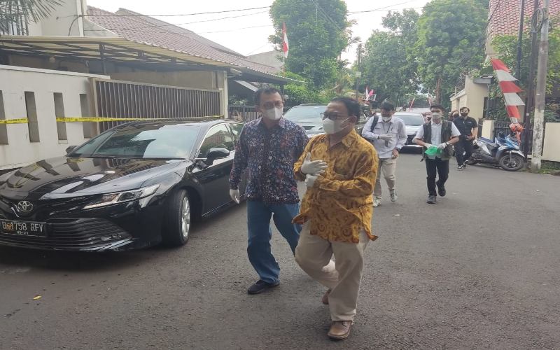  Tiba di Rumah Fedy Sambo, Komnas HAM Cek TKP Pembunuhan Brigadir J