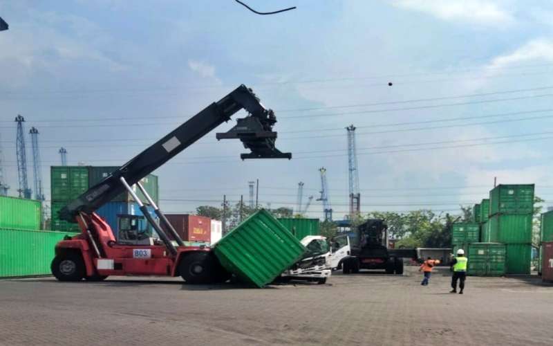  BJTI : Pekerja Tertimpa Kontainer Masih Diinvestigasi