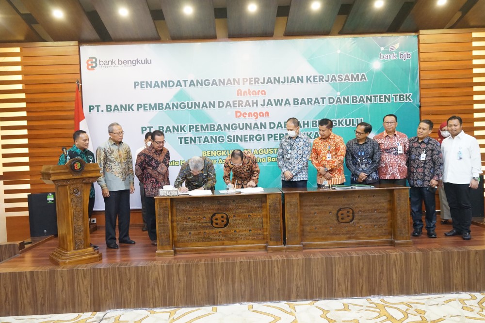 KUB Bank Bengkulu-Bank BJB Resmi Ditandatangani, Dirut: Awal Baik