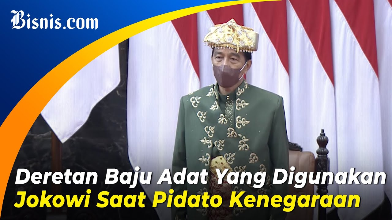  Jokowi Kenakan Baju Adat Bangka Belitung, Apa Maknanya?