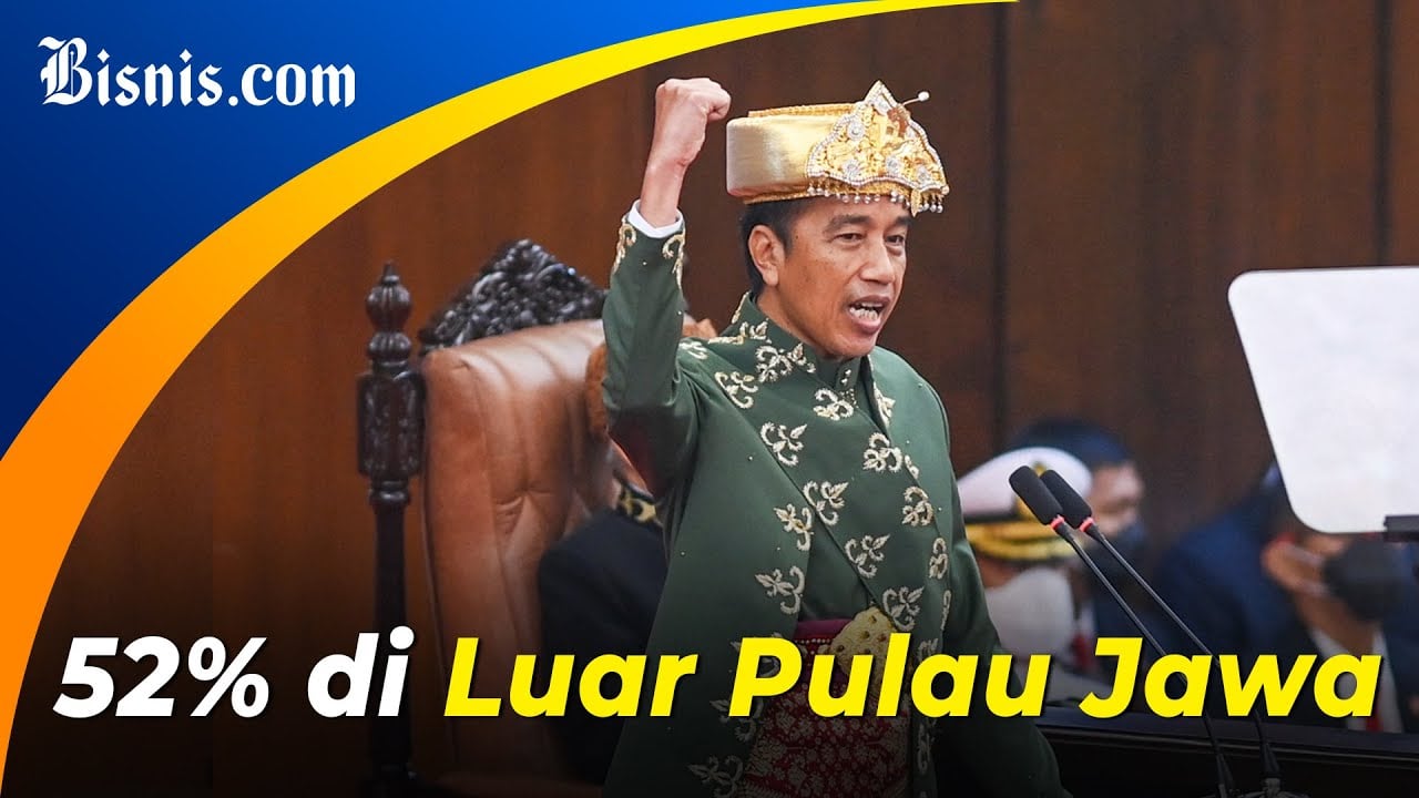  Jokowi Semringah Pertumbuhan Investasi Tidak Jawa Sentris