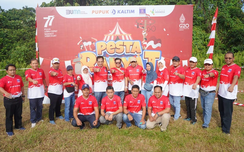  17-an Seru Bareng PKT, Warga Bontang Ramaikan  Mancing Ceria dan Pesta Rakyat