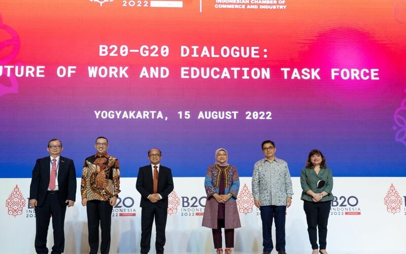  B20 Siapkan Warisan yang Inklusif di Sektor Pendidikan dan Ketenagakerjaan