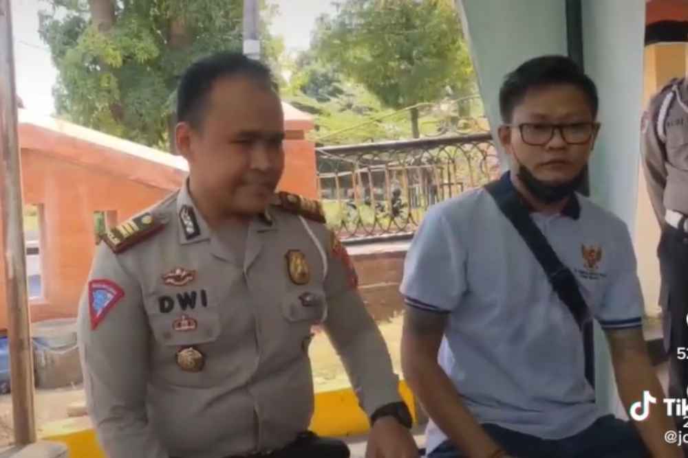  Viral Video Kasatlantas Cekcok dengan Wartawan, Marah Sang Istri Diduga Dilecehkan