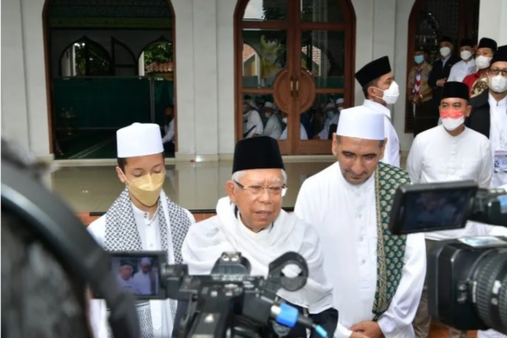  Ma’ruf Amin Sebut Kenaikan Harga BBM Masih Dibahas