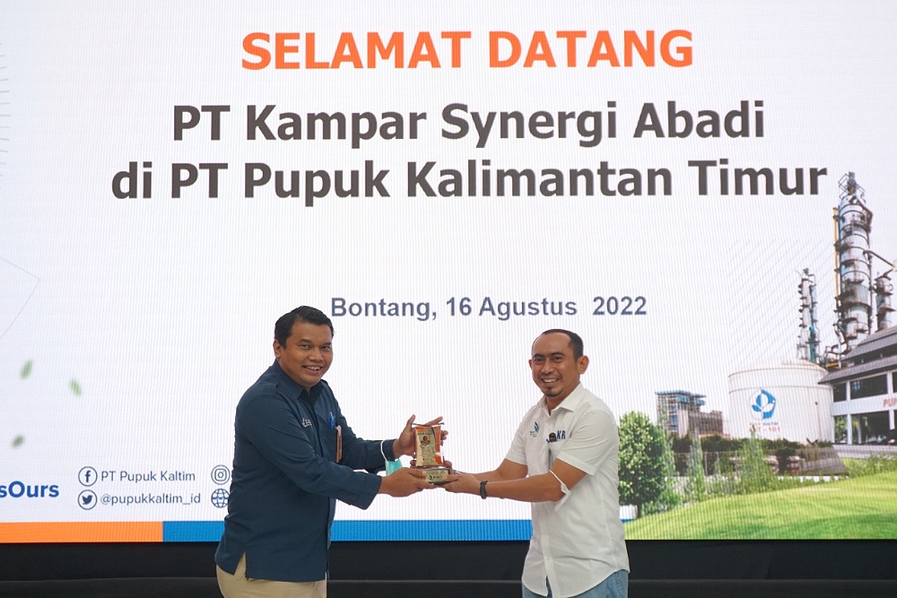 Perluas Pangsa Pasar di Sumatra, Pupuk Kaltim Apresiasi Kinerja Distributor PT KSA