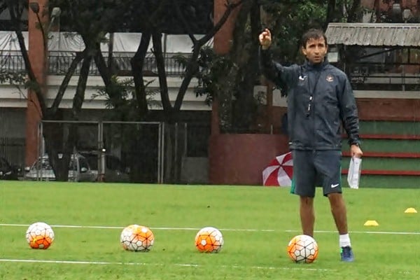 Pelatih Luis Milla  - Antara/Lucky R.