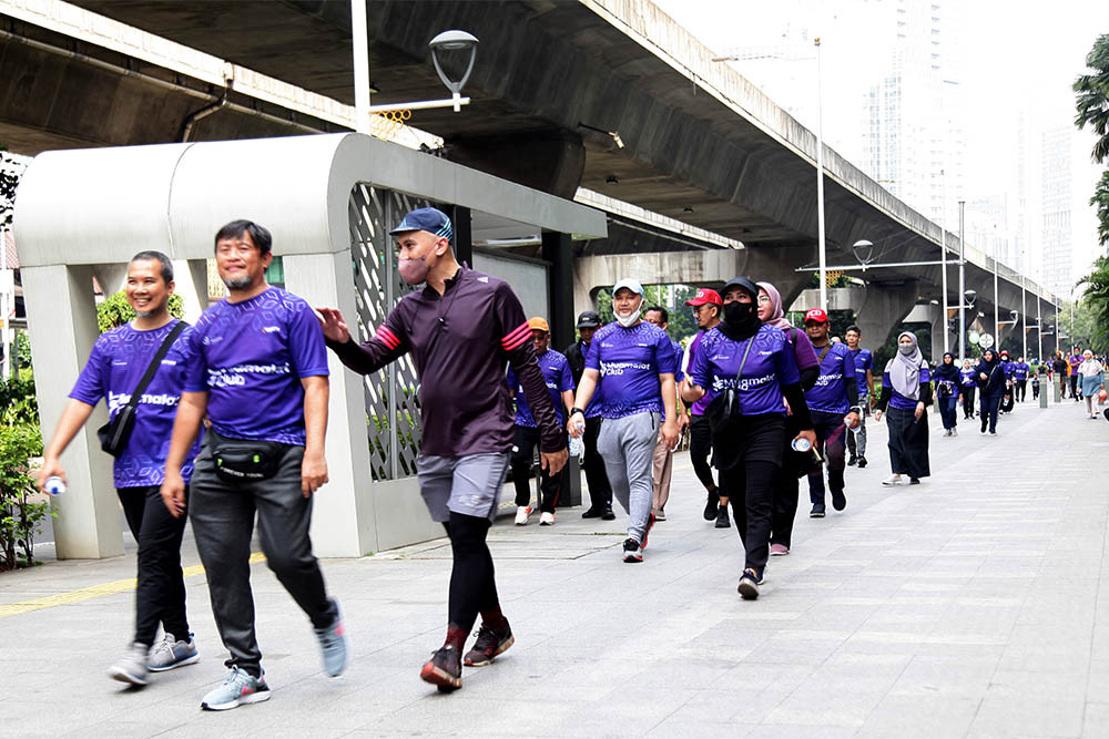  Bank Muamalat Gelar Merdeka Fun Walk 2022