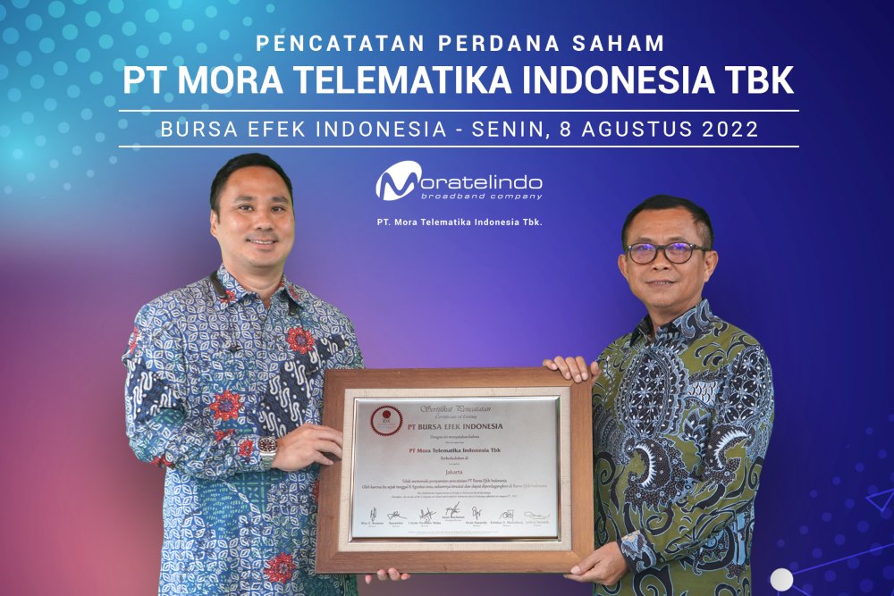  Bos Moratelindo MORA Borong 150.000 Saham
