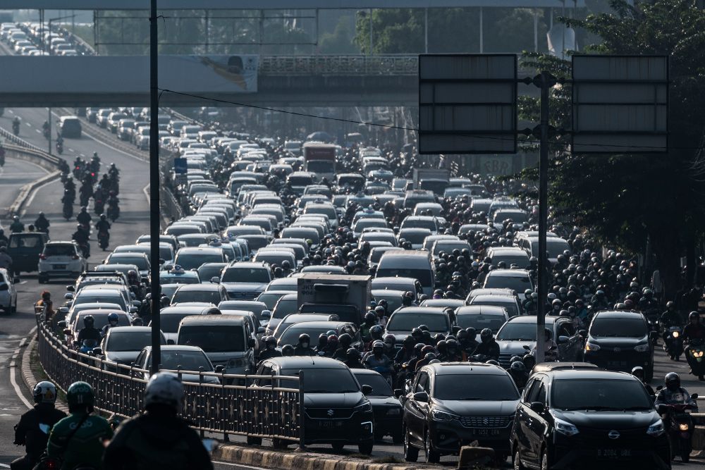  Zona Merah! Kualitas Udara Kota Jakarta Pagi Ini