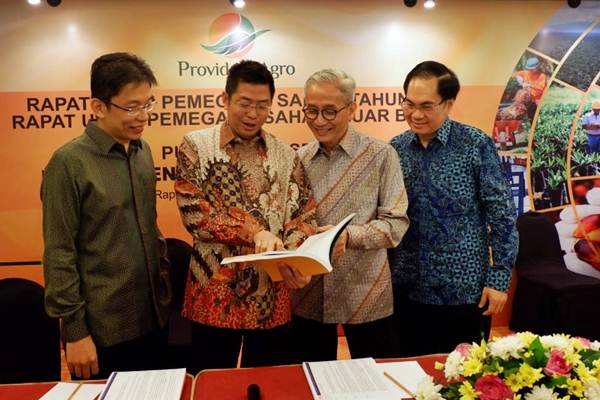 Grup Saratoga PT Provident Agro Tbk berganti nama menjadi PT Provident Investasi Bersama Tbk. /JIBI-Nurul Hidayat 