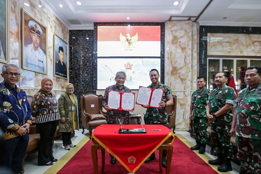 Bank BJB berkolaborasi dengan Tentara Nasional Indonesia (TNI) dengan memberikan kemudahan dan layanan perbankan terbaik bagi anggota TNI./Istimewa