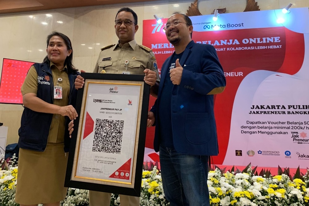  Dukung Wirausaha, Pemprov DKI dan Netzme Luncurkan QRIS Jakpreneur