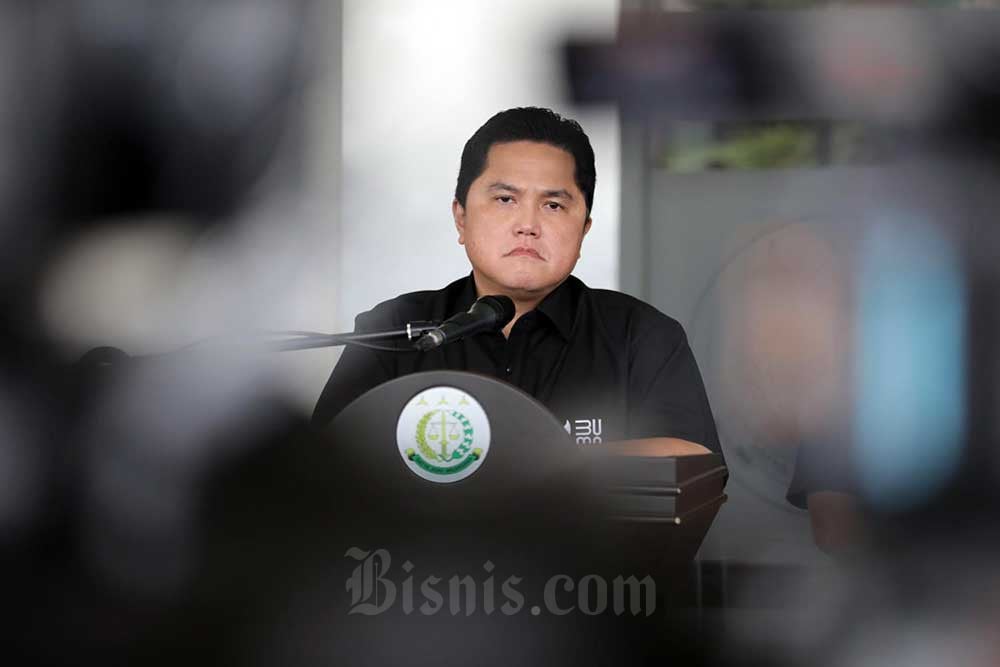  Erick Thohir Usulkan Pagu Belanja BUMN Naik Jadi Rp260,4 Miliar pada 2023