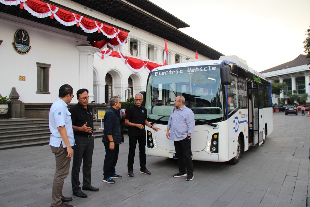 Rencana Penerapan Bus Listrik untuk Bandung Raya Masuki Tahap Workshop