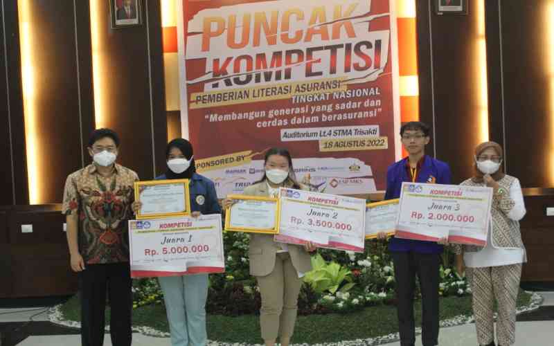 Dorong Masyarakat 'Melek' Asuransi, STMA Trisakti Gelar Kompetisi Nasional Literasi Asuransi