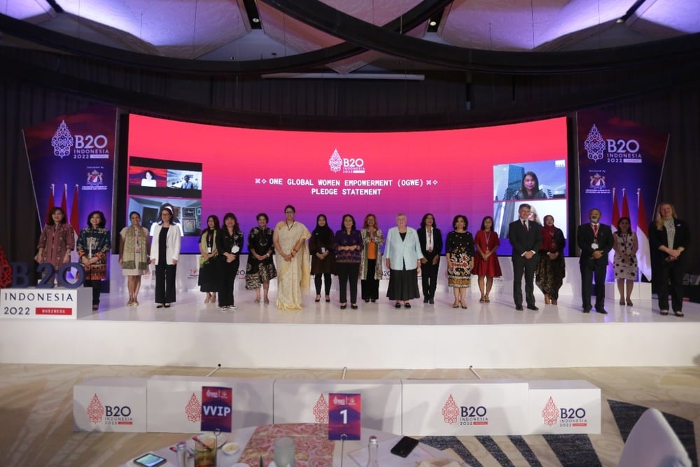  Forum Dialog B20-G20: Women in Business Action Council Hasilkan Rekomendasi Kebijakan serta Legacy Lewat One Global Women Empowerment (OGWE)