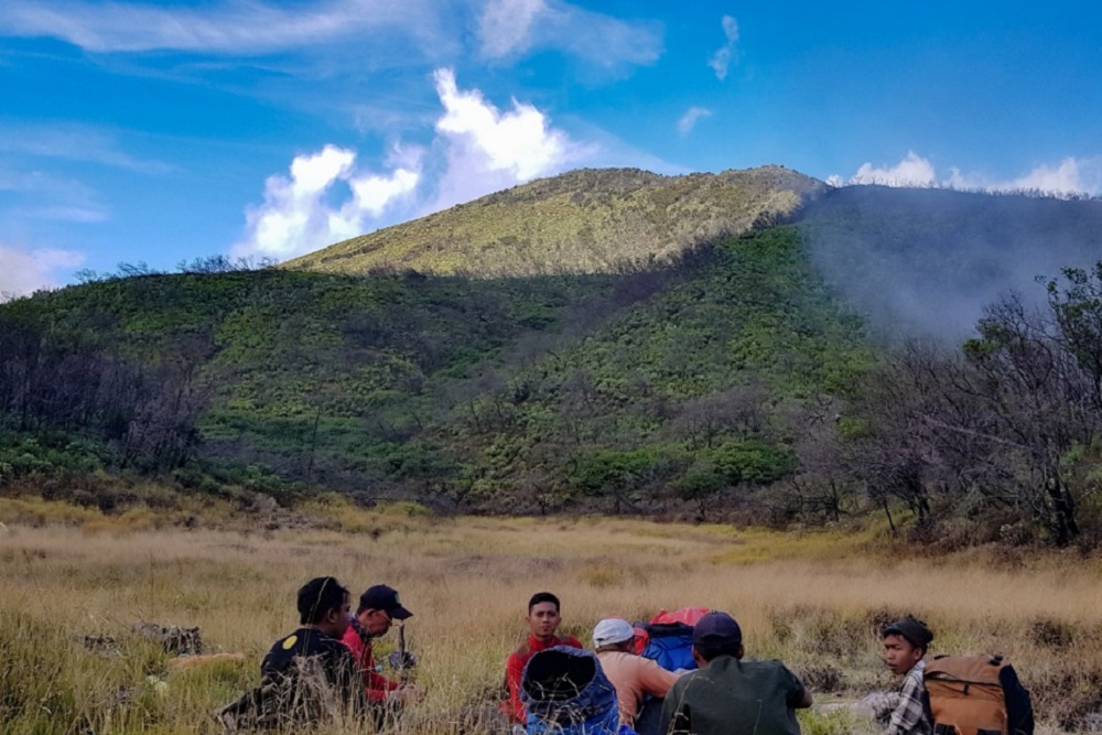 Jalur pendakian Gunung Ciremai via Rajagaluh./Istimewa