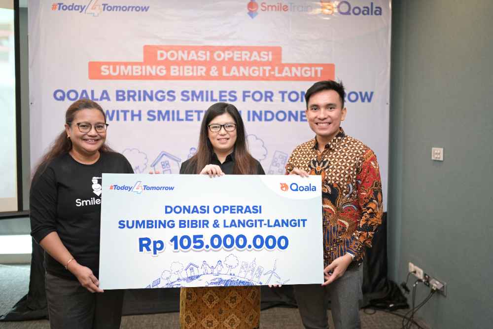  Qoala dan Smile Train Wujudkan Operasi Bibir Sumbing untuk Anak-anak