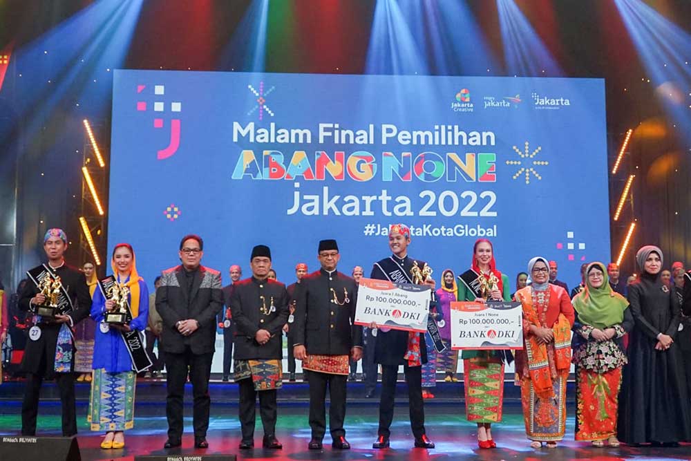  Bank DKI Berikan Hadiah Kepada Finalis Abang None Senilai Rp360 Juta