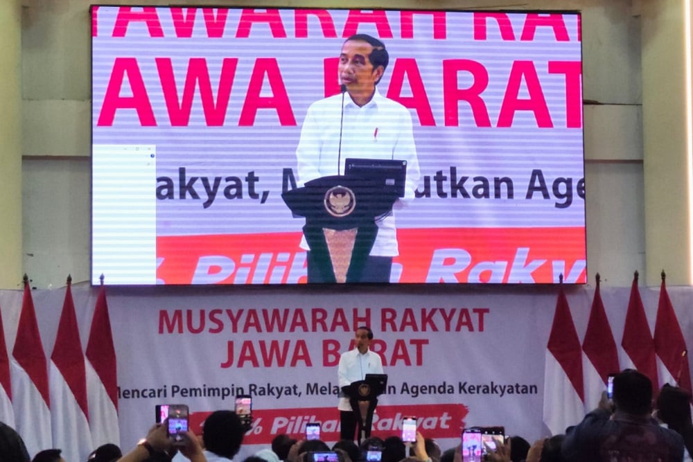 Minta Musra Tak Buru-buru Tentukan Sosok Pemimpin 2024, Jokowi: Ulah Gurung Gusuh