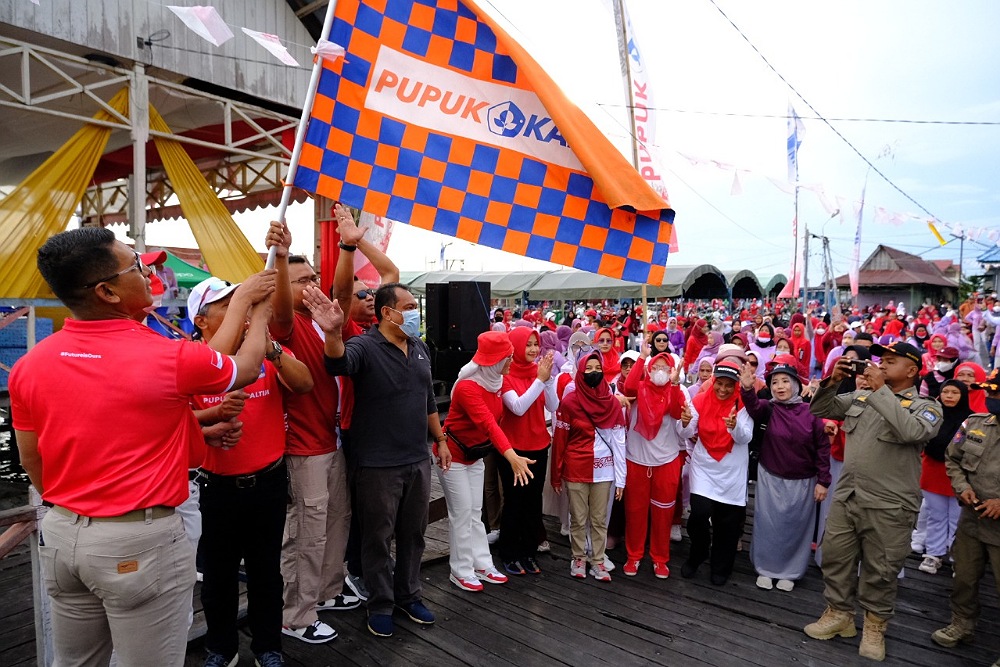  Lestarikan Budaya Asli Bontang Kuala, Pupuk Kaltim Dukung Penuh Membeko Festival 2022