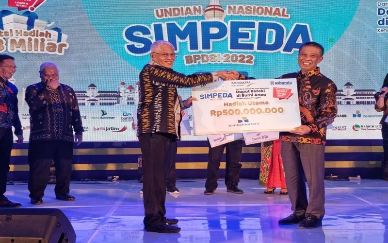  Penabung Simpeda Tercatat Naik pada Juni 2022
