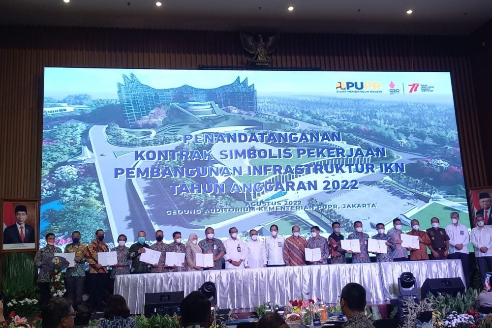  Kontrak 19 Paket Proyek IKN Resmi Diteken, Ini Daftarnya