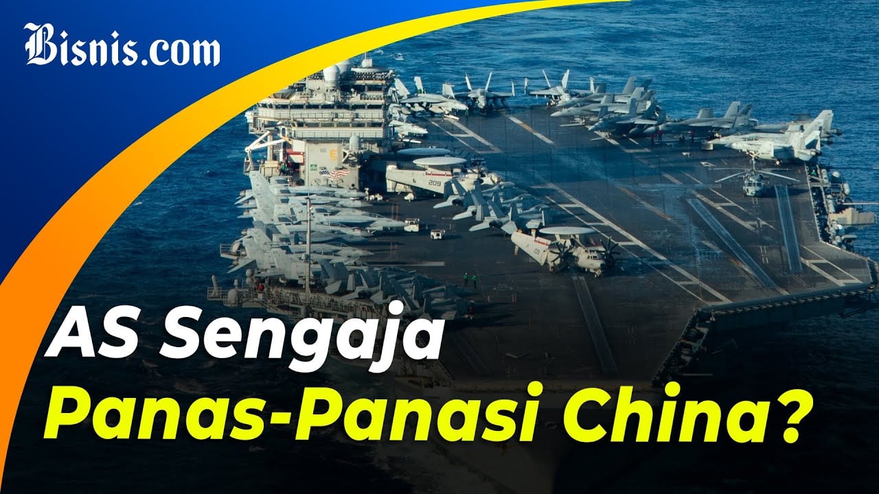  Kapal Perang AS lintasi Selat Taiwan, China Berang!