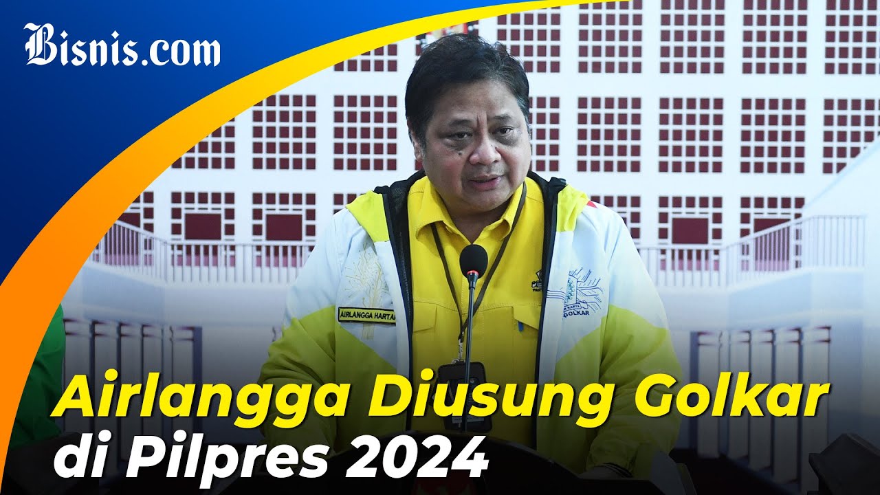  Pede, Golkar Tetap Usung Airlangga Hartarto Jadi Capres