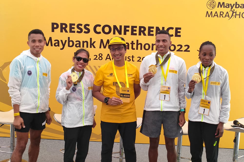  Maybank Marathon 2022: Rute yang Dikeluhkan dan Satu Pelari Tumbang di Jalan