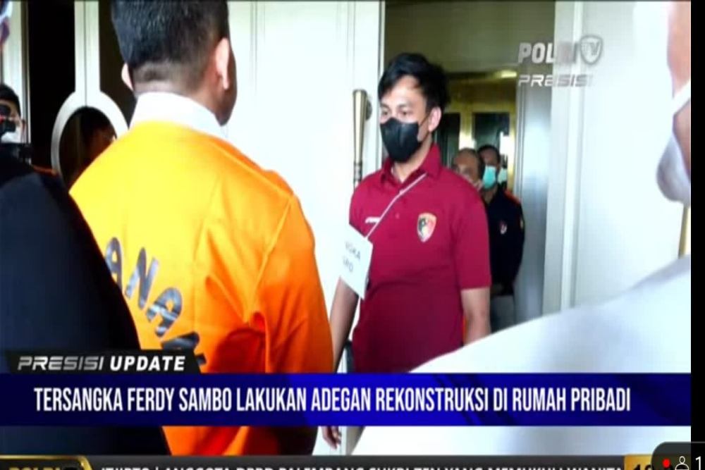  Ketemu Ferdy Sambo, Bharada E Diganti Peran Pengganti Saat Rekonstruksi