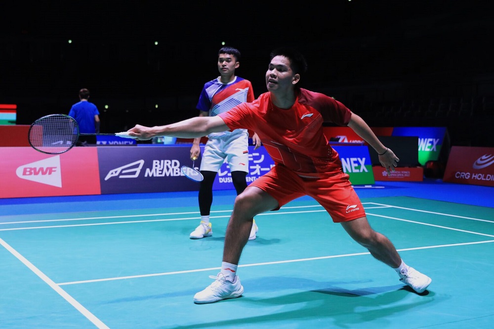 Japan Open 2022: Lawan Ganda Nomor Dua Dunia, Leo/Daniel Tak Pusingkan Target