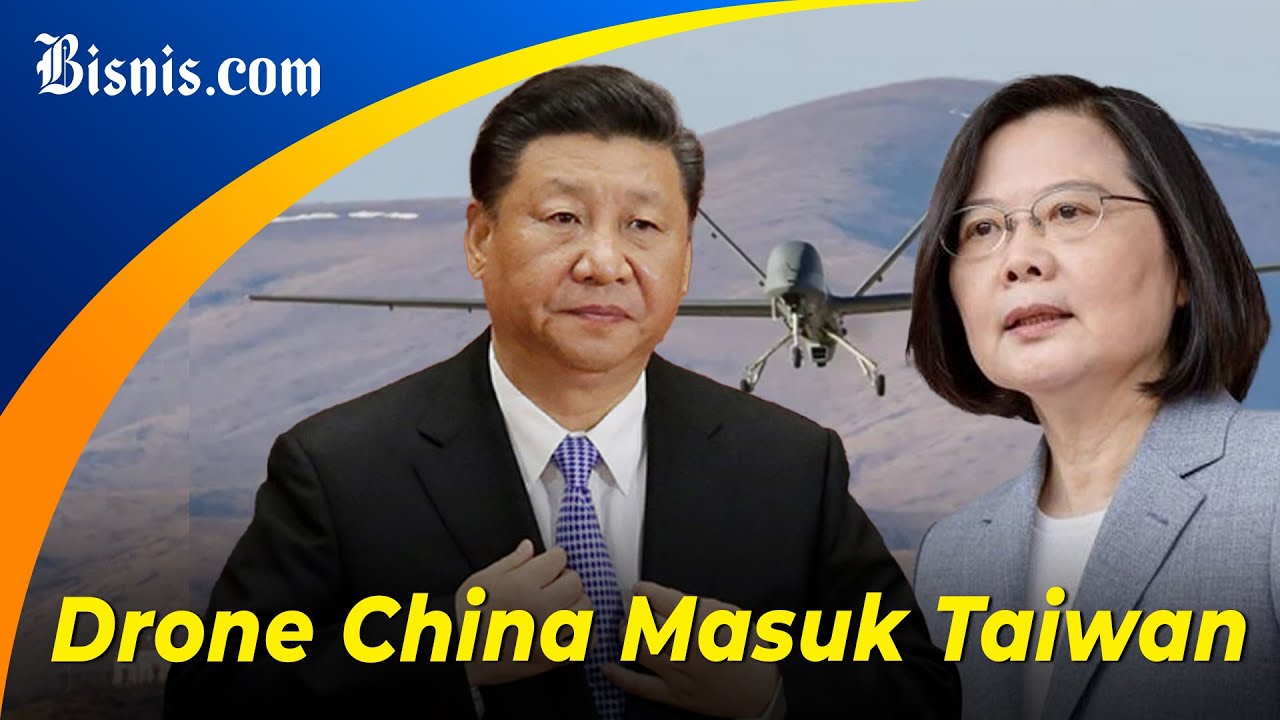  Terbang di atas Taiwan, Drone China Diberi Tembakan Peringatan