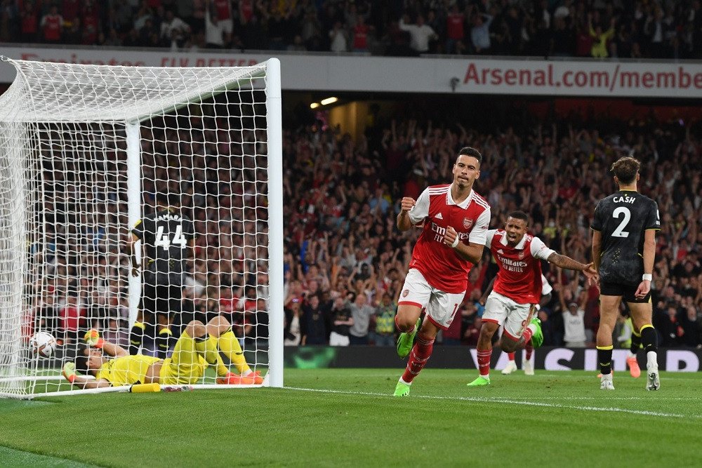 Hasil Liga Inggris: Martinelli Penyelamat Kesempurnaan Arsenal