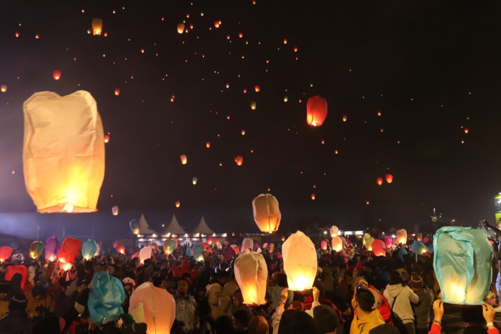  Suhu Dieng Culture Festival 11 Derajat Celcius! Penonton Kena Hipotermia