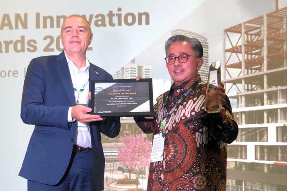  PTPP Raih Penghargaan Innovator of The Year di Singapura