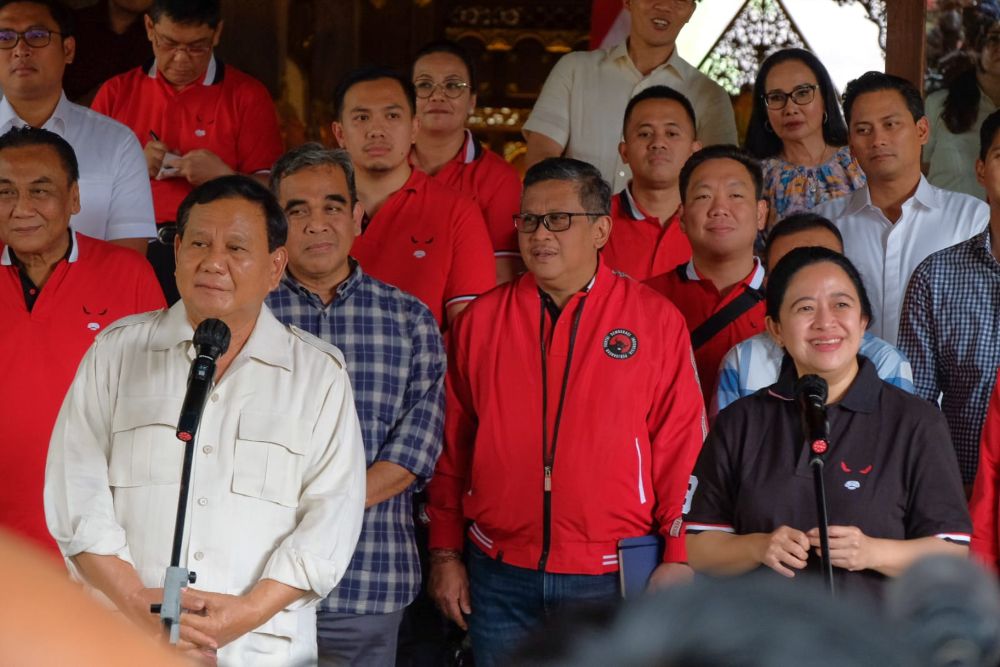  Komunikasi Kian Intens, PDIP Bakal Bareng Gerindra di Pemilu 2024?