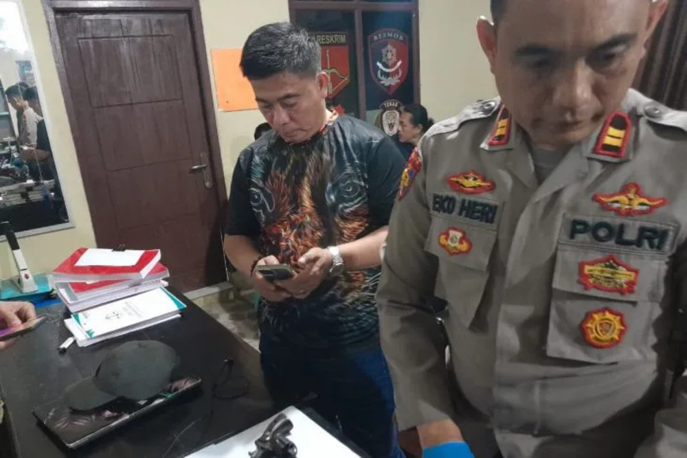  Polisi Tembak Polisi di Lampung Tengah