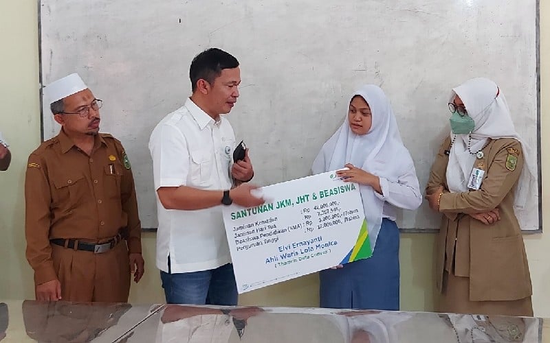  BPJamsostek Pekanbaru Panam Bayarkan Klaim 1.000 Kasus Kecelakaan Kerja Senilai Rp13,1 Miliar