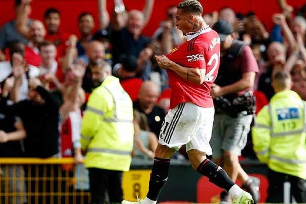  Debut Sempurna di Manchester United, Antony Unggah Foto Ronaldo