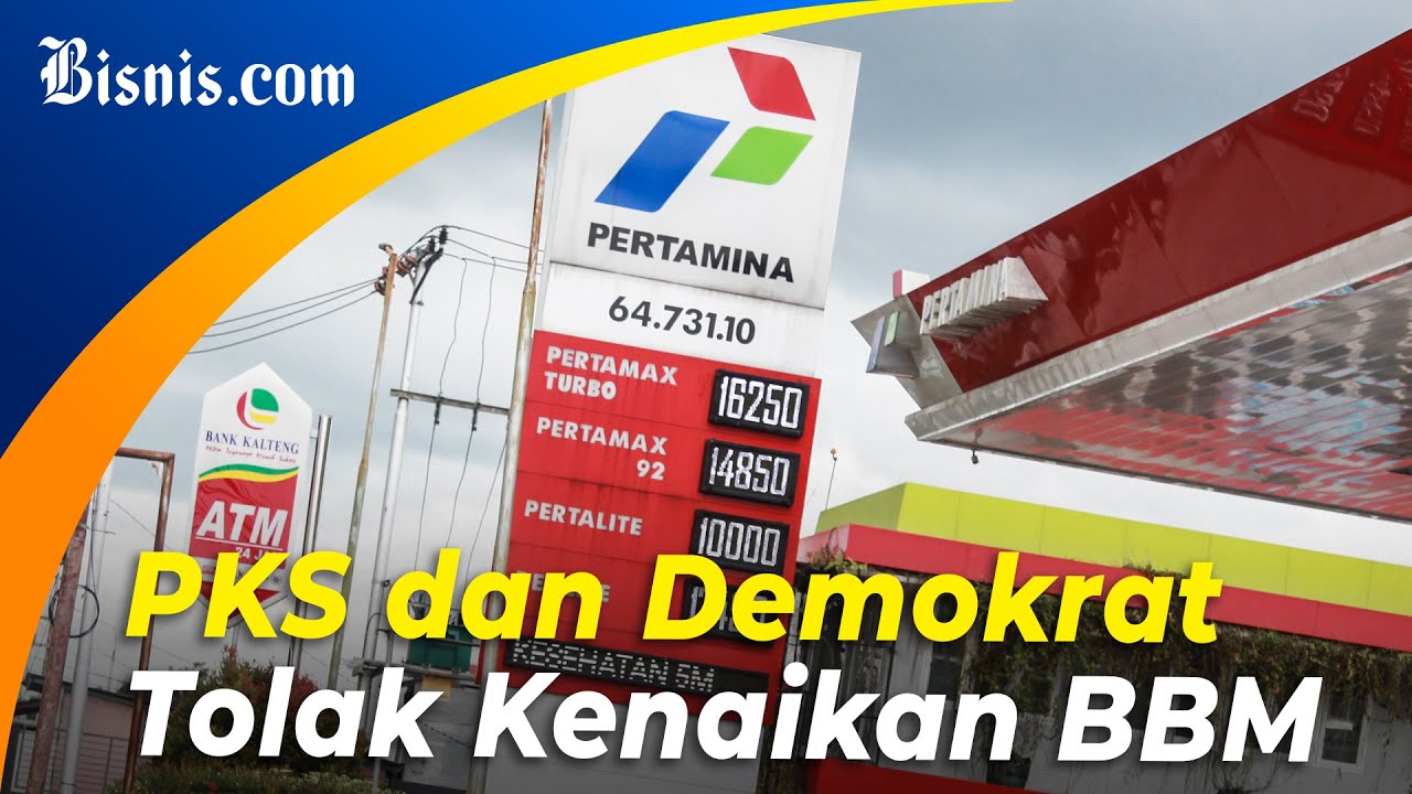  Partai Demokrat dan PKS Tolak Kenaikan BBM