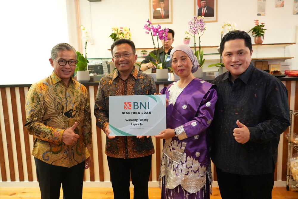  Dorong Produk UMKM Go Global : BNI Salurkan Diaspora Loan di Belanda