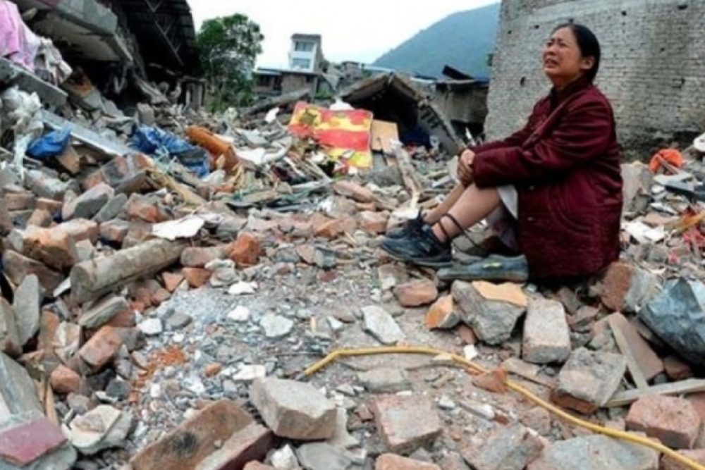  Tragis! Sinyal Mati Saat Gempa Sichuan China Gempa 6,6 SR, 65 Orang Tewas