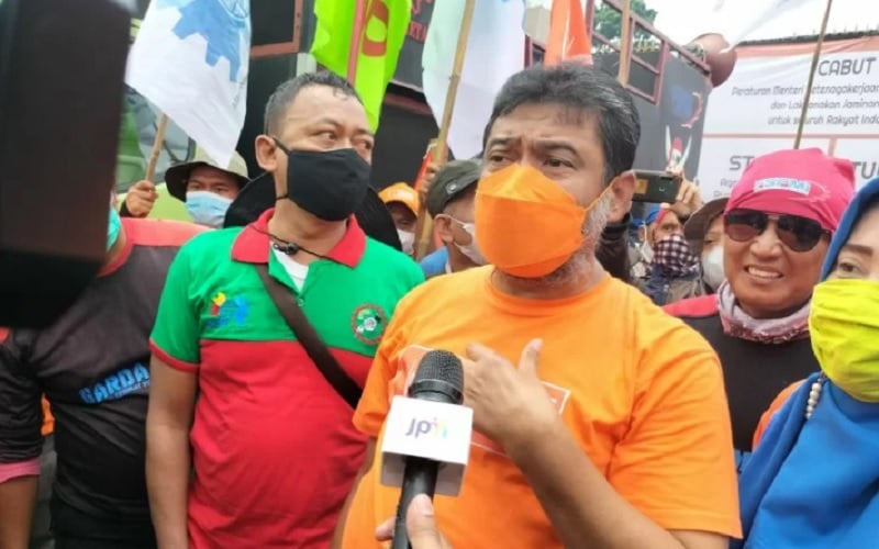 Demo Buruh Hari Ini Tolak BBM Naik, KSPI: DPR Tak Beri Respons