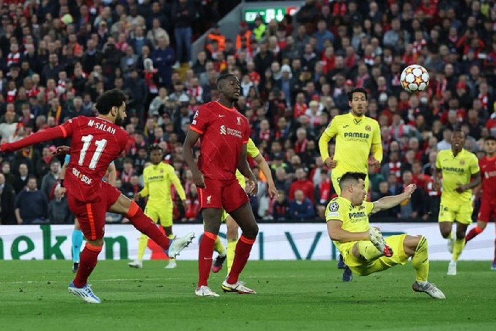 Liverpool vs Villarreal di Liga Champions / Reuters