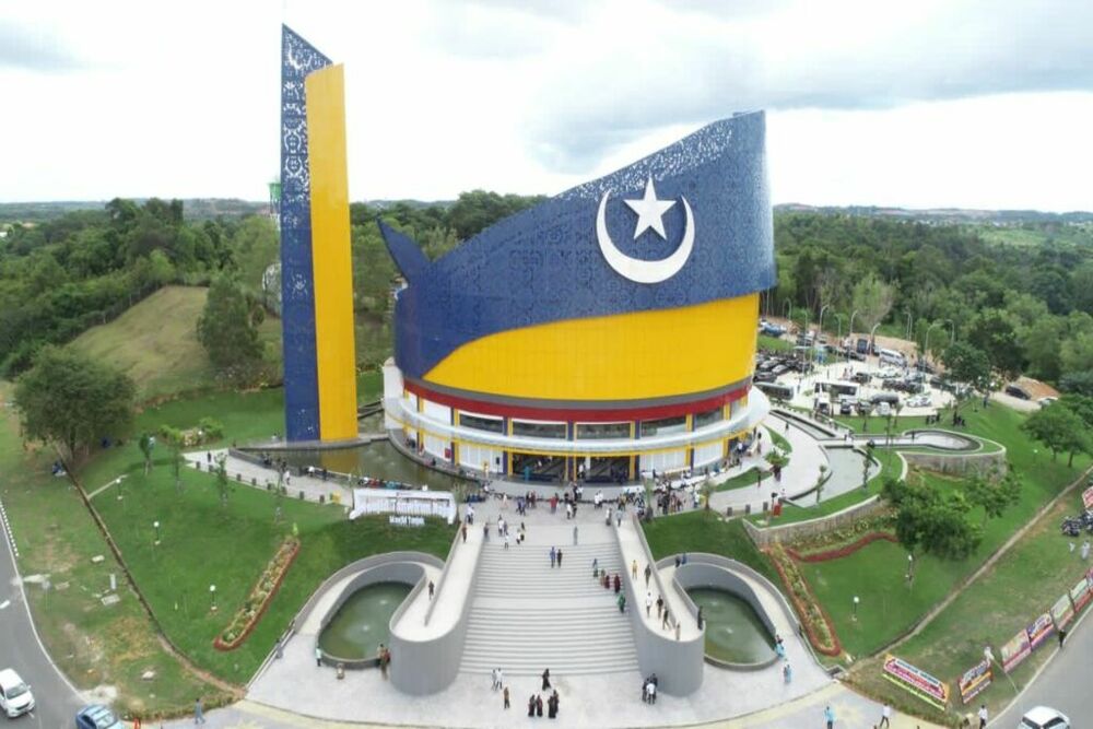  Curah Hujan Tinggi, BP Batam Sigap Tanggulangi Kerusakan Masjid Tanjak