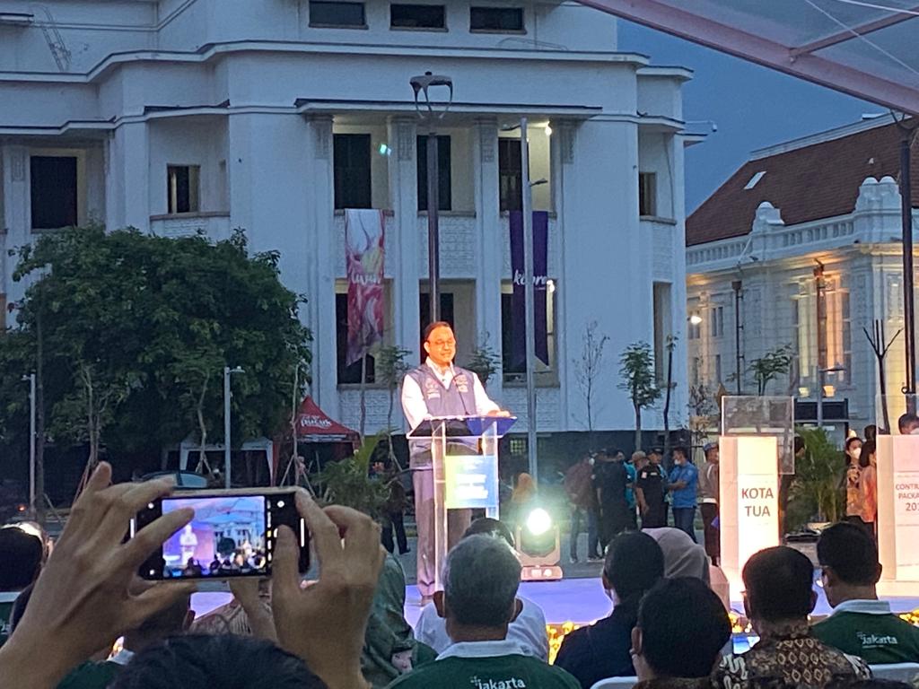  Anies Buka Kembali Kawasan Kota Tua Jakarta, Namanya Sekarang Batavia