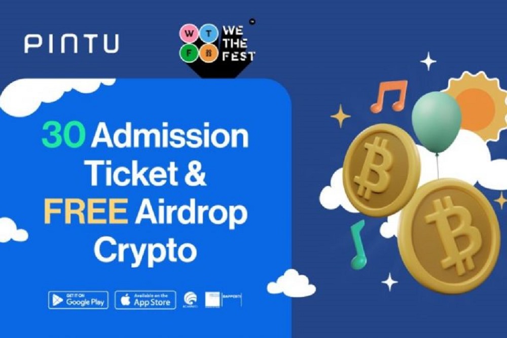  Bitcoin Cs Bergairah Pekan Ini, Aplikasi Pintu Jadi Sponsor We The Fest 2022